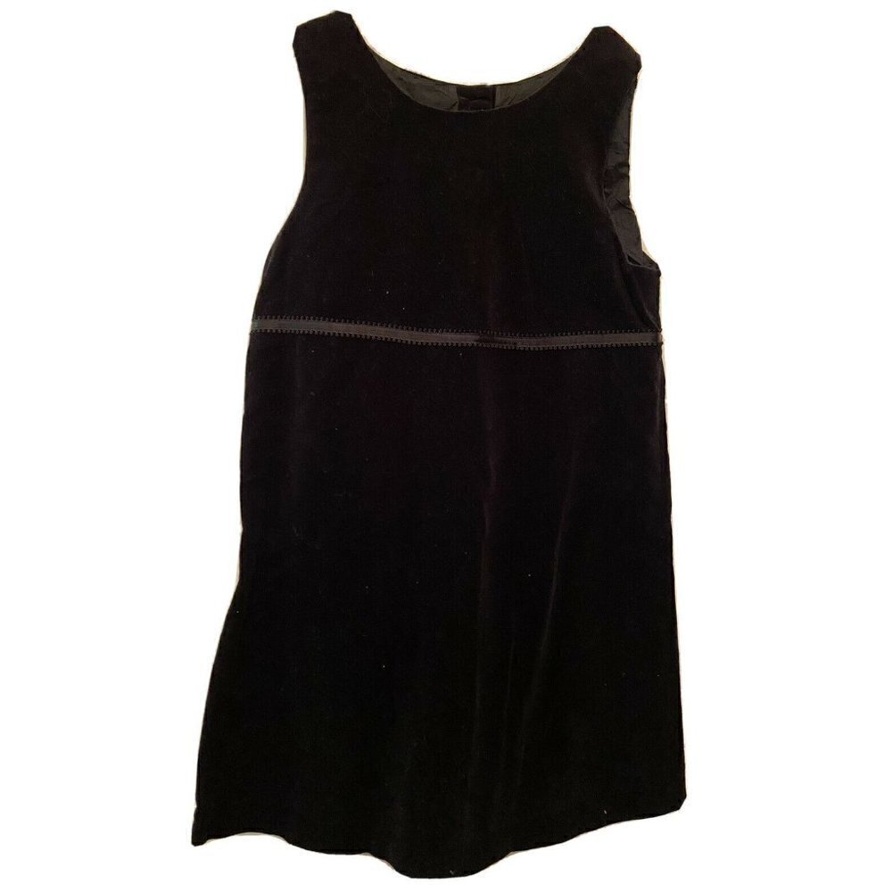 Gap Kids Girl’s XL Size 12 Black Sleeveless Velour